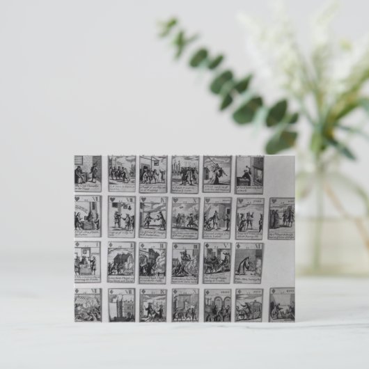 Afspeelkaarten voor episodes briefkaart (Staand voorkant)