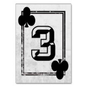  afspeelkaartnummers (nr.3) kaart (Achterkant)