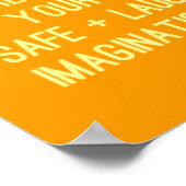 Afspeelkamerregels Poster (Hoek)