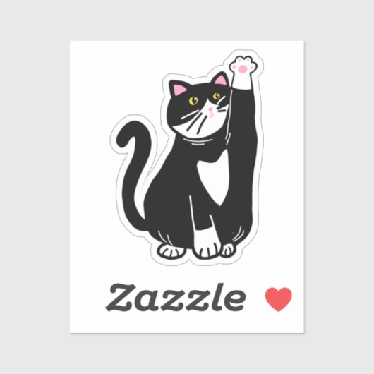 Afspeelkat Sticker (Vel)