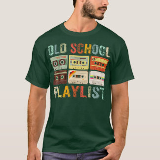 Afspeellijst van oude scholen t-shirt