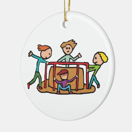 Afspeelruimte Keramisch Ornament (Links)