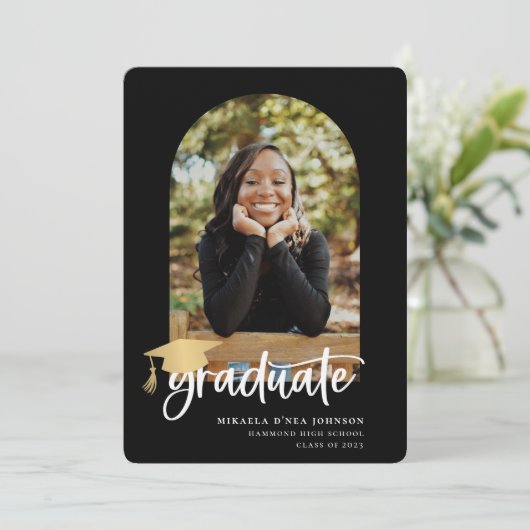 Afspeelscript Afstuderen Fotoaankondiging Aankondiging (Staand voorkant)