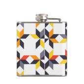 Afspeelse, kleurrijke, trendy, stedelijke coole il heupfles (Achterkant)