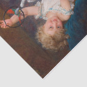 Afspeeltijd bij Emile Munier Tissuepapier (Detail)