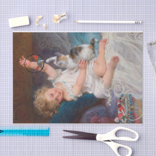 Afspeeltijd bij Emile Munier Tissuepapier (Craft)