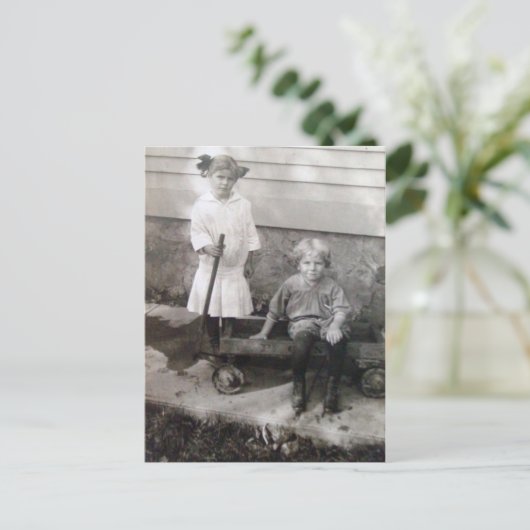 Afspeeltijd: Circa 1908 Briefkaart (Staand voorkant)