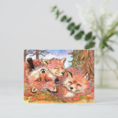 Afspeeltijd voor faxen briefkaart (Staand voorkant)