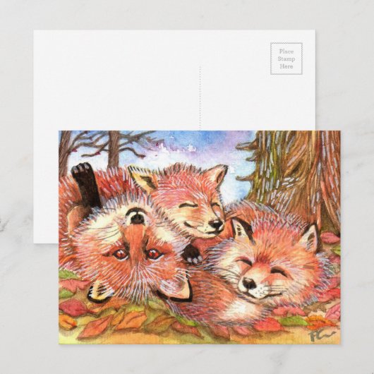 Afspeeltijd voor faxen briefkaart (Voorkant / Achterkant)