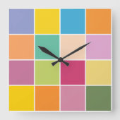 Afspeeltijdcontroles Vierkante Klok (Voorkant)