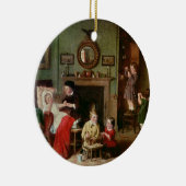 Afspelen bij doctoren keramisch ornament (Rechts)
