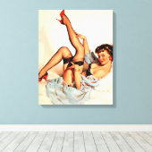 Afspelen Canvas Afdruk (Insitu (Houten vloer))