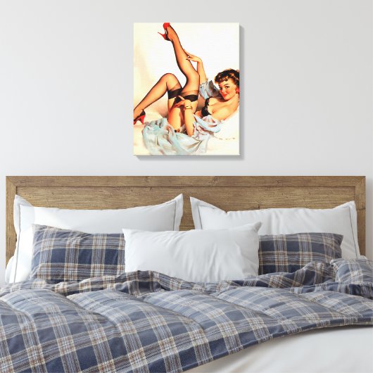 Afspelen Canvas Afdruk (Insitu (Slaapkamer))