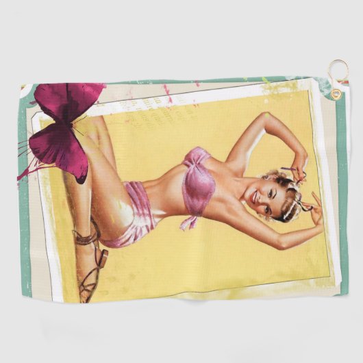 Afspelen Golfhanddoek (Horizontaal)