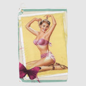 Afspelen Golfhanddoek (Voorkant)