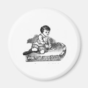 Afspelen met de trein magneet