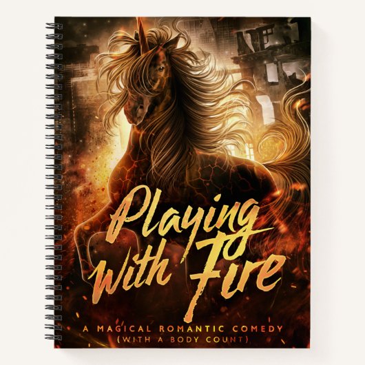 Afspelen met vuur: The Journal Notitieboek (Voorkant)