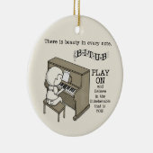 Afspelen op keramisch ornament (Rechts)