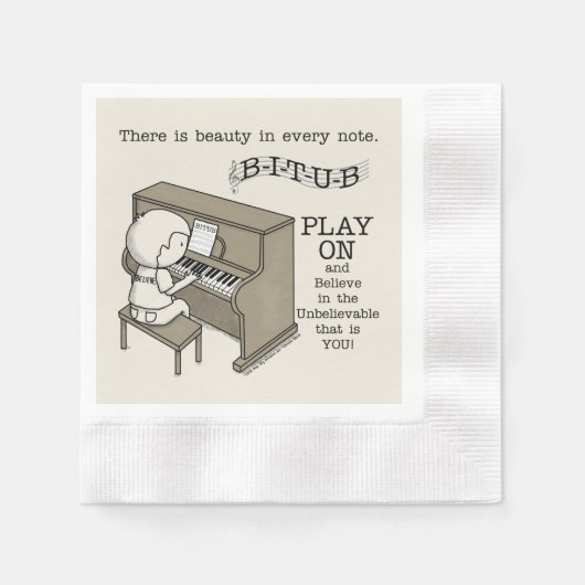 Afspelen op servet (Voorkant)