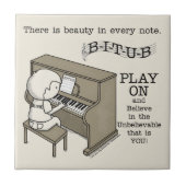 Afspelen op tegeltje (Voorkant)