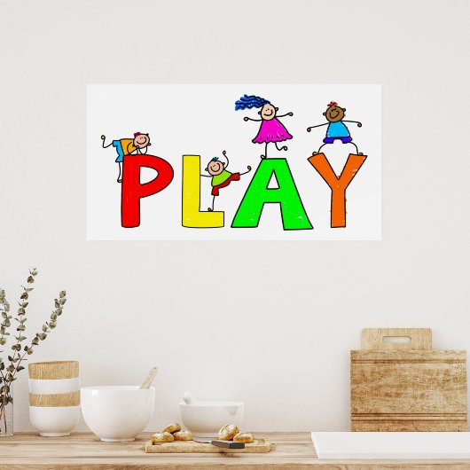 Afspelen Poster (Keuken)