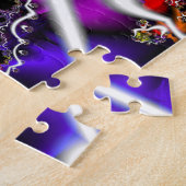 Afspelen | Rainbow Fractal Art Legpuzzel (Zijkant)