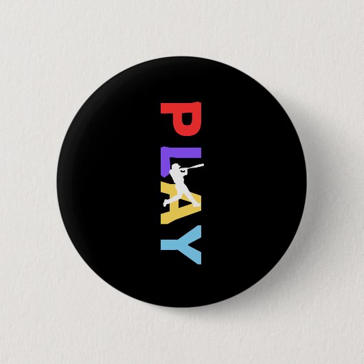 Afspelen Ronde Button 5,7 Cm (Voorkant)