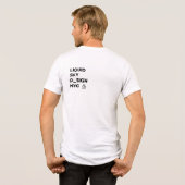 Afspelen Tri-Blend Shirt (Achterkant volledig)