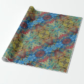 Afspelen van schilders cadeaupapier (Uitgerold)