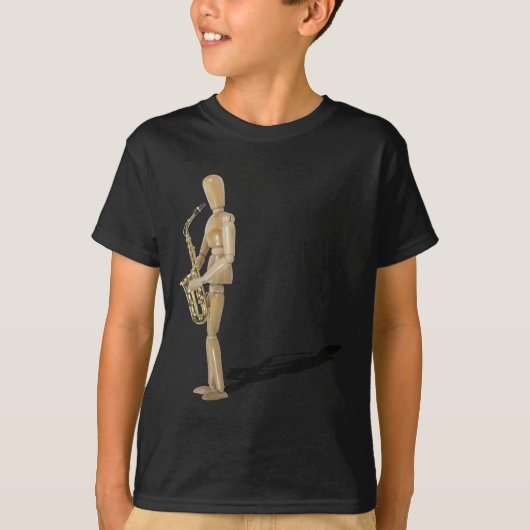 AfspelenDe Saxophone020511 T-shirt (Voorkant)