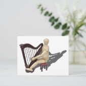AfspelenHarp121210 Briefkaart (Staand voorkant)