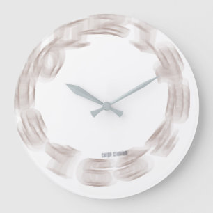 Afspinnen-uit-van-controle geek grote klok