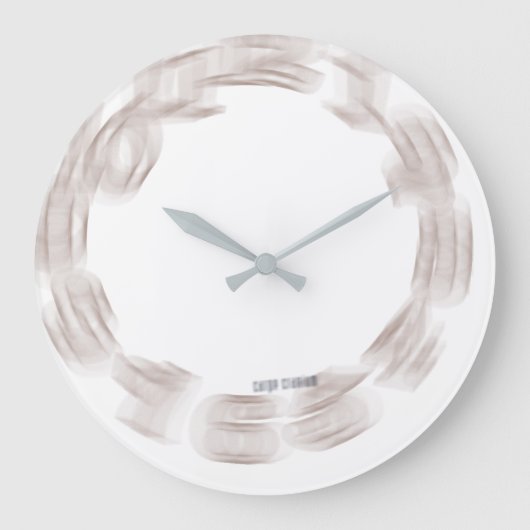 Afspinnen-uit-van-controle geek grote klok (Voorkant)