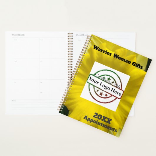 Afspraak, gele narcisbloem planner (Display)