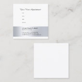 Afspraak herinnering Ziekenhuis Dokter Tandarts Ch Afsprakenkaartje (Voorkant / Achterkant)