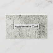 afspraak met de klant afsprakenkaartje (Voorkant)