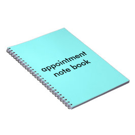 Afspraak notitieboek