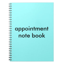 Afspraak notitieboek