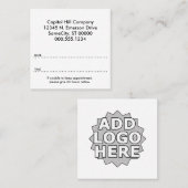 afspraak-plein afsprakenkaartje (Voorkant / Achterkant)