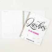 Afspraak voor Black Script & Faux Gold Lashes Planner (Display)