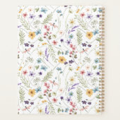 Afspraak Wildflower Bloemige Schoonheidssalon Planner (Achterkant)