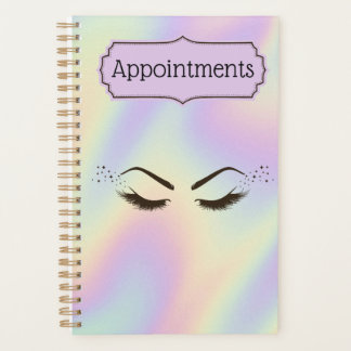 Afspraakboek voor wimpertechnicus planner