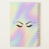 Afspraakboek voor wimpertechnicus planner (Achterkant)