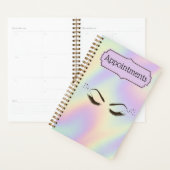 Afspraakboek voor wimpertechnicus planner (Display)