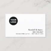 Afspraakherinnering Logo Kaart Afsprakenkaartje (Achterkant)