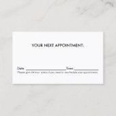 Afspraakherinnering Logo Kaart Afsprakenkaartje (Voorkant)