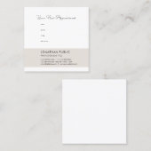 Afspraakherinnering Therapeut Dokter Tandarts Top Afsprakenkaartje (Voorkant / Achterkant)