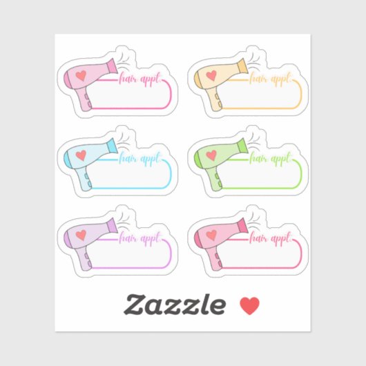 Afspraakherinnering voor haar Blank Label Bujo Pla (Vel)