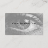 Afspraakkaarten voor opticiens en opticiens visitekaartje (Voorkant)