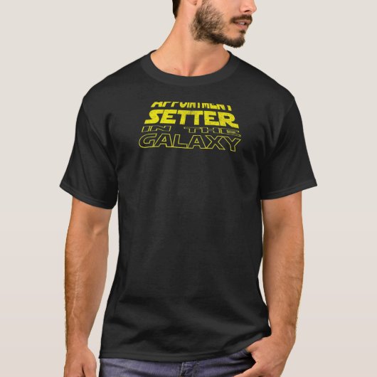 Afspraakmaker Ruimte achterkant T-shirt (Voorkant)